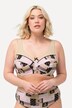 Soutien-gorge de maintien avec mélange de motifs, sans armatures – bonnet C - F