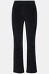 Pantaloni in velluto a coste modello Marie in cotone biologico con boot cut e cintura comoda