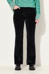 Pantaloni in velluto a coste modello Marie in cotone biologico con boot cut e cintura comoda