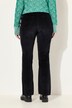 Pantaloni in velluto a coste modello Marie in cotone biologico con boot cut e cintura comoda