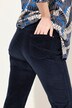 Pantalon en velours côtelé Marie, jambe large et taille confortable, coton bio