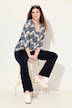Pantalon en velours côtelé Marie, jambe large et taille confortable, coton bio