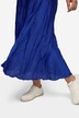 Straight Cut Satin Crash Elastic Waist Skirt