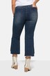 Vaqueros Bootcut, flared Fit, 5 bolsillos, abertura en el dobladillo con botones dorados