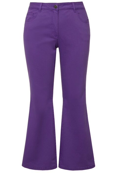 Colorful Wide Leg 5-Pocket Jeans