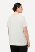 T-Shirt, Ziernieten, Oversized, Rundhals, Halbarm