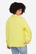 Mušelínová halenka, oversize, límeček, dlouhé rukávy