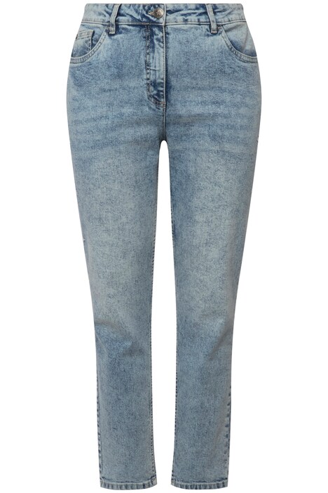 Slim-Fitting 5-Pocket 7/8 Jeans
