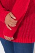 Pull oversize, col en V et manches ballon