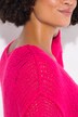 Trui, oversized, ballonmouw, V-hals