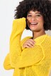 Trui, oversized, ballonmouw, V-hals