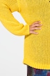 Trui, oversized, ballonmouw, V-hals
