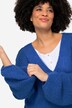 Pull oversize, col en V et manches ballon