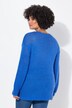 Trui, oversized, ballonmouw, V-hals