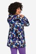 Hoodie, gezichten-print, capuchon, lange mouwen