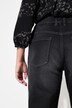 Boyfriend-jeans, dekorative sømmer, vide ben, 4-lommers snitt