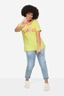 T-skjorte, classic fit, AMOUR, halve ermer