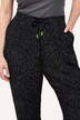 Slip-on-bukser Rose, brede ben, elastisk linning, crepe