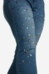 7/8-lange jeans, slim fit, små pyntesten 5 lommer
