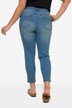 Jeans a 7/8 dal taglio aderente con decorazioni Cinque tasche