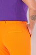 Pantalon jambe droite, fermeture à boutons