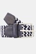 Ceinture extensible tressée avec boucle en métal - jusqu'à la taille 170