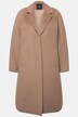 Manteau point sellier, col à revers et patte de boutonnage
