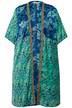 Kaftan, oversize, otevřený střih, vzor, 3/4 rukávy