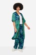 Kaftan, oversize, otevřený střih, vzor, 3/4 rukávy