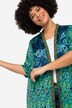Kaftan, oversize, otevřený střih, vzor, 3/4 rukávy