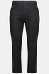 Jean Boyfriend jambe large, bandes en denim, esprit vintage