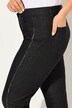 Jean Boyfriend jambe large, bandes en denim, esprit vintage