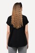 T-shirt, Love, knopen, oversized, ronde hals, korte mouwen