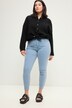 Jean skinny 5 poches à imprimé all-over