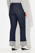 Jeans Mary, brede ben, manchetkant, stretchdenim