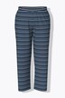 Pyjamas, striber, tunika-udskæring, korte ærmer