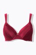 Soutien-gorge en satin et dentelle, armatures et coques souples - bonnet B-F