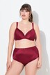 Soutien-gorge en satin et dentelle, armatures et coques souples - bonnet B-F