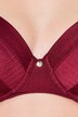 Soutien-gorge en satin et dentelle, armatures et coques souples - bonnet B-F