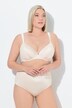 Soutien-gorge en satin et dentelle, armatures et coques souples - bonnet B-F