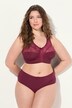 Soutien-gorge de maintien. Sans armatures. Dentelle - bonnet C-F