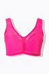 Reggiseno sostenitivo senza ferretto con pizzo e coppa C-F