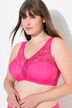 Reggiseno sostenitivo senza ferretto con pizzo e coppa C-F