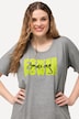 T-shirt « Power », coupe oversize. Col rond et manches courtes.