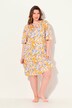 Bigshirts, set van 2, bootnek, halve mouwen