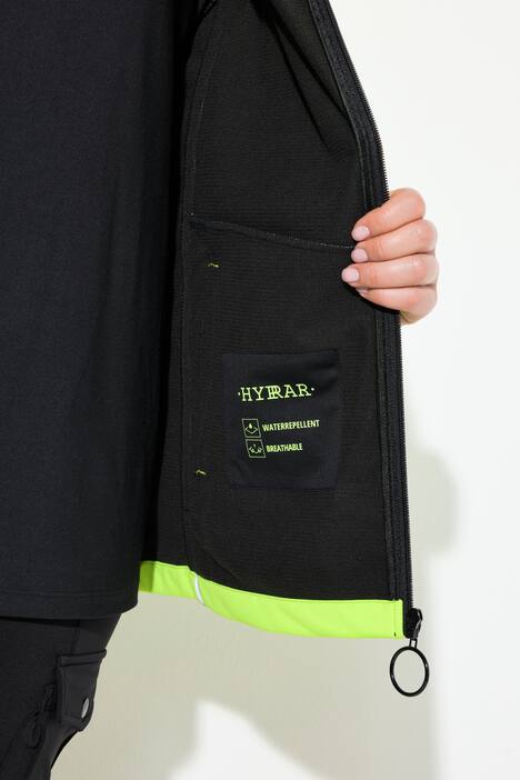 HYPRAR functionele 2-in-1 jas, waterafstotend, opstaande kraag