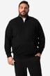 Men+ jersey troyer de chándal, cuello alzado, cremallera, hasta la 84/86