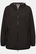 Veste de pluie imperméable, avec fermeture à glissière à double sens et pochette de rangement