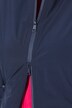 Veste de pluie imperméable, avec fermeture à glissière à double sens et pochette de rangement