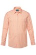 Košile Boston Park, lněný vzhled, dlouhé rukávy, pruhy, Kent límeček, Comfort střih, do 8XL